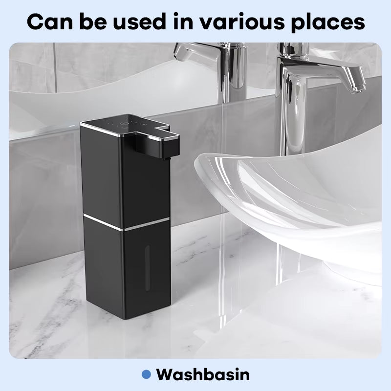 380ML Light Display Tabletop or Wall-Mounted Intelligent Automatic Sense Soap Dispenser Electric Face Hand Dish Washing Machine